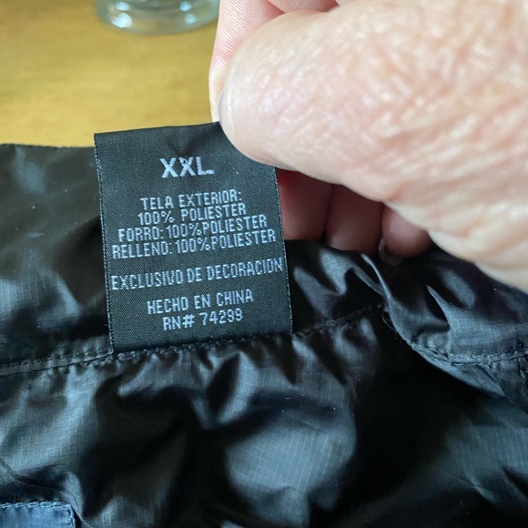 Ben Sherman Puffer Jacket.  XXL  Black - Picture 4 of 6